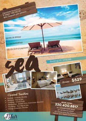 Travel Agent Flyer Design