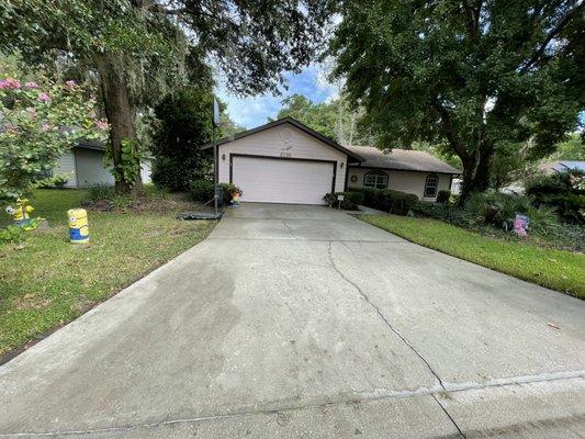 Concrete Driveway (After)