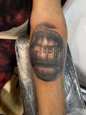 Tattoo done by CEASER