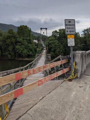 Buchanan Swinging Bridge