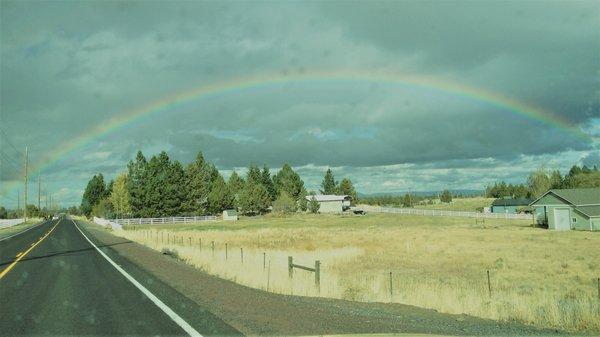 Typical spring day in Central Oregon