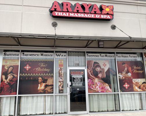 Welcome to Araya Thai massage and Spa