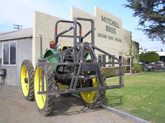 Custom work on John Deere Tractor