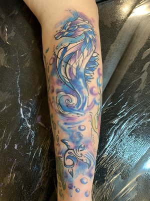 Tattoo watercolor