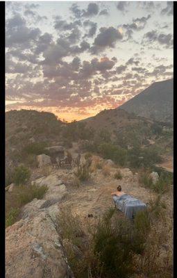 Sunset Mountain Top Massages! Ojai, California.