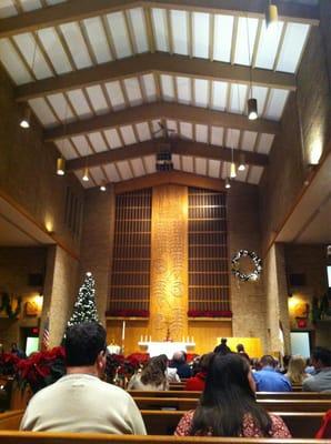 Christmas Eve in the main sanctuary - 2011