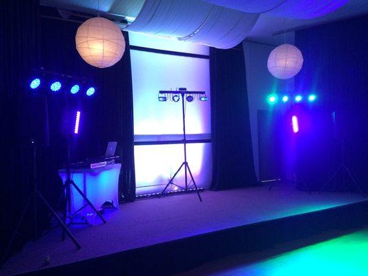 Caspar Creek Learning Center fundraising event - May 2018 Sound & lighting by groundLoop Events