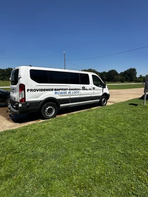 Work Van / Ford Transit Van Outside