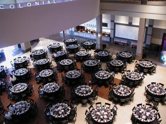 We are the exclusive caterer at the Bob Bullock Texas State History Museum.