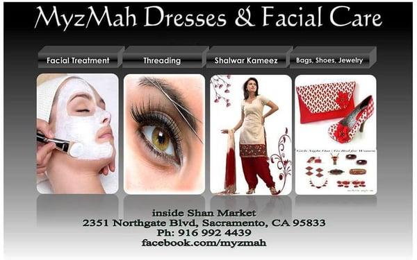 Myzmah Dresses & Facial Care