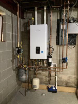 gas boiler McGinley Services installed