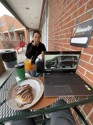 Pastries and Coffee.