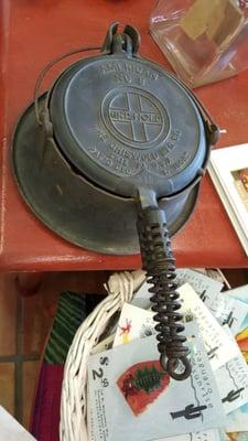 Antique Waffle Iron