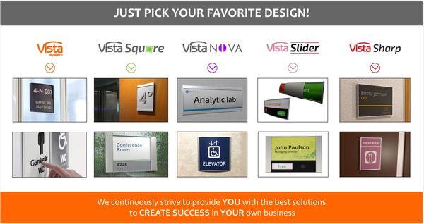 The Sign Studio is proud to be one of Vista System's top distributors.  If you need a quote send us an e-mail at Info@SignStu...