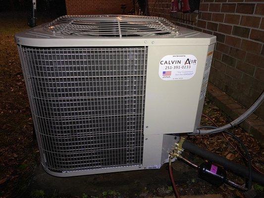 We install heat pumps and furnaces!