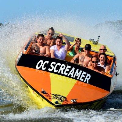 Ocean City's only high speed jet boat! The OC Screamer is wet and wild thrill ride for the whole family!