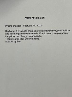 Auto Air by Ben