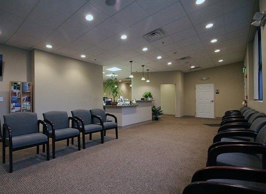 Patient waiting area