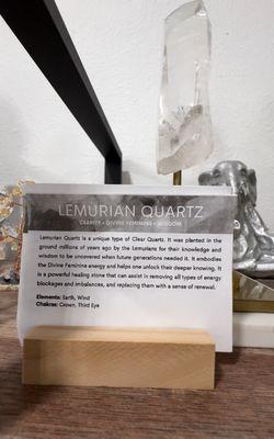 Lemurian quartz