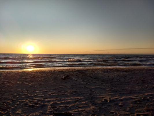 Beautiful views at Bennett Beach.