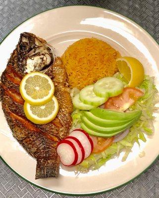 Mojarra frita