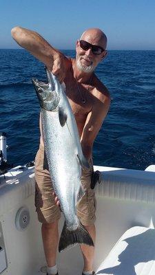 very nice king salmon come and catch some.