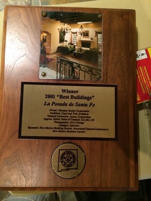 Winner best buildings: la posada hotel.