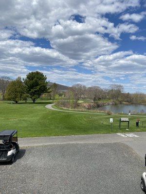 View from the back deck