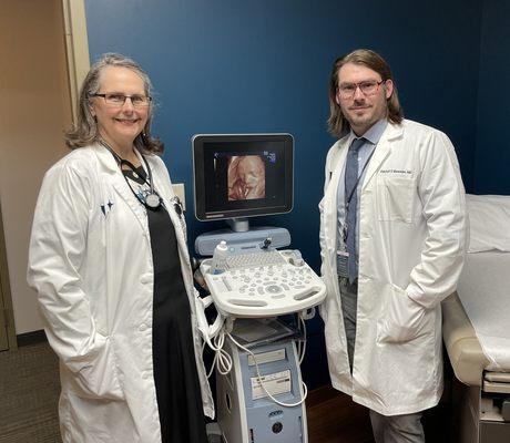 NP Carolyn Tucker and OBGYN Dr. Patrick Beeman.  Carolyn Tucker is a specialist in NaPro Technology and Creighton method.