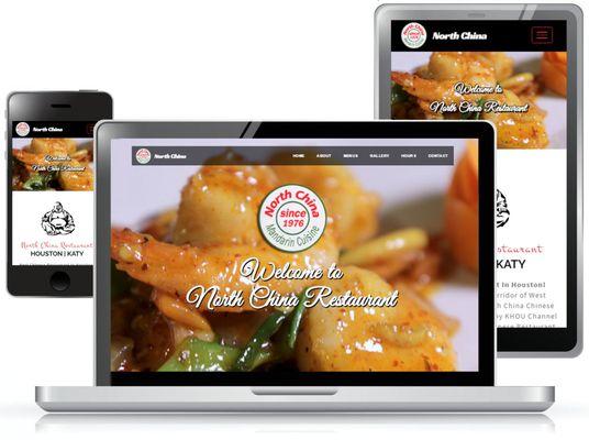 Restaurant responsive web design by Web Sales Group in Houston and Katy, TX