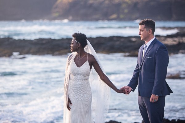 Married at Makapu'u Beach Oahu