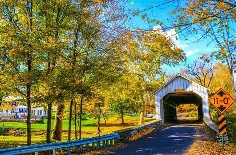 Come see the many covered bridges in the area