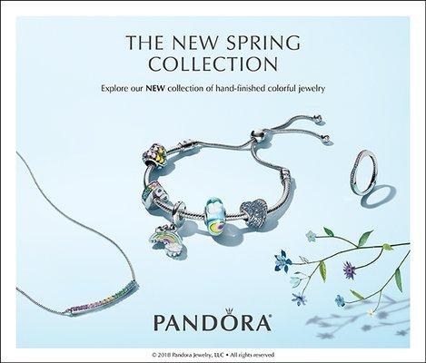 The newest collection from PANDORA Jewelry: the nature-inspired SHINE collection, in-store 3.15.18.