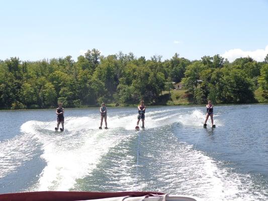 Water skiing