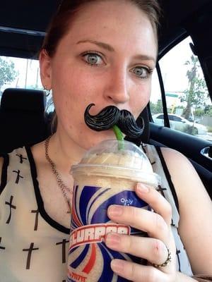 How do you like my slurpeestache?