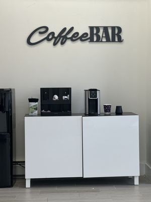 Coffee Bar for all patients