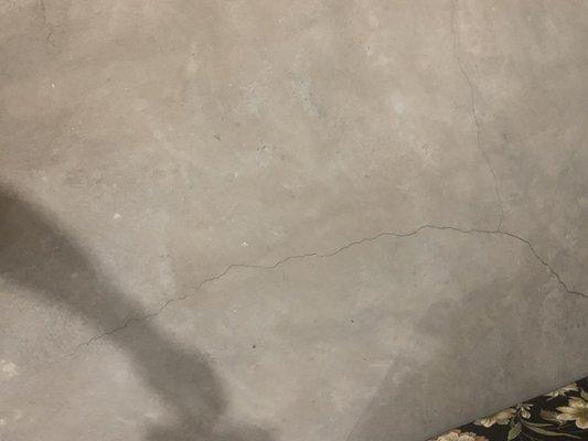 Crack in basement