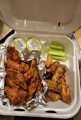 20 pc. Wings (Mango Habernero & Lemon Pepper)