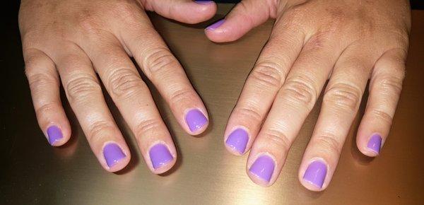 Gel polish service