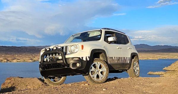 Lake Havasu guided jeep tour overlook.