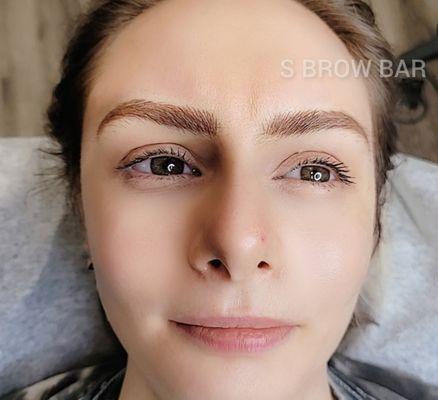 fluffy brows microblading