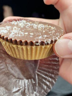 Salted, chocolate peanut butter cup