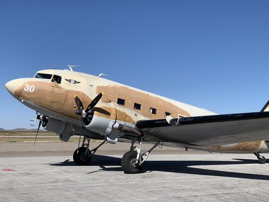 History at the Las Cruces Air Show fly in