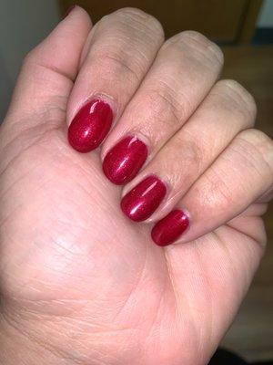 Gel manicure