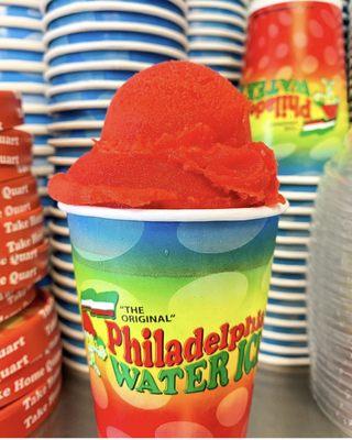 Cherry flavored water ice !