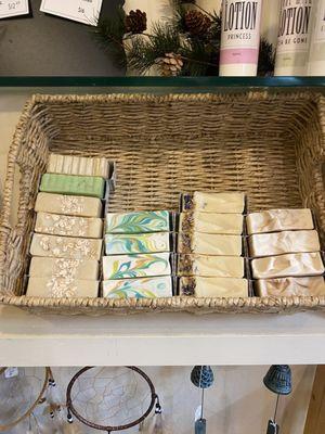 Soap at gift store on Friant