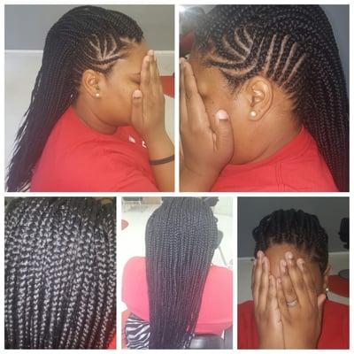 Braided styles start at $85 #hairbyBeauty