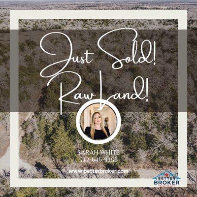 Sold Raw Land! Bastrop County!