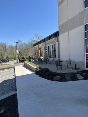 Entrance to building