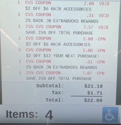 10/08/2022: Thanks ExtraCare for bringing the total cost down from $35 to $22.89!